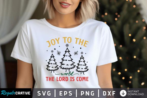 Joy to the World SVG: Graphics for Crafts & Holiday Branding